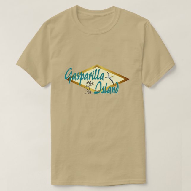 Design för Gasparilla öFlorida strand Tee Shirt (Design framsida)