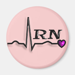 Design för gåvor QRS för legitimerad sjuksköte Magnet