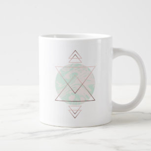 Design för geometrisk Abstrakt Jumbo Mugg