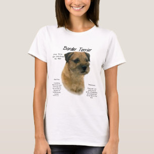 Design för gränsTerrierhistoria T-shirt