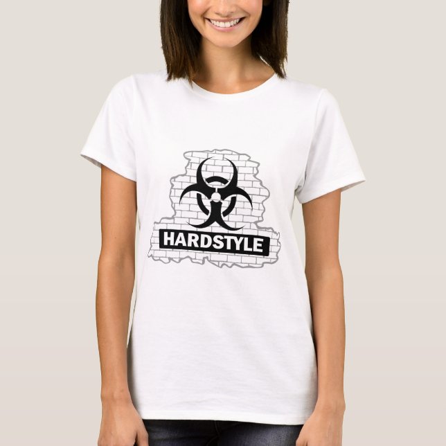 Design för Hardstyle väggdundersuccé T-shirt (Framsida)