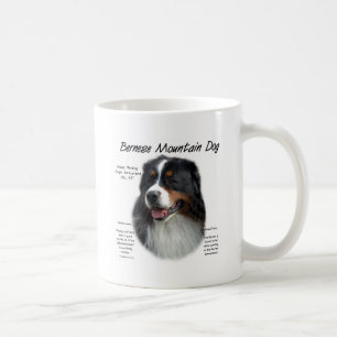 Design för historia för Bernese berghund Kaffemugg