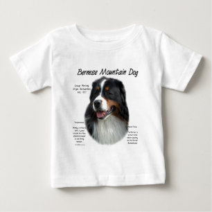 Design för historia för Bernese berghund T-shirt