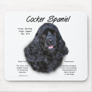 Design för historia för cockerspanielSpaniel Musmatta