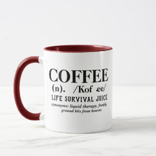 design för humor för kaffe för kaffeälskarekä mugg