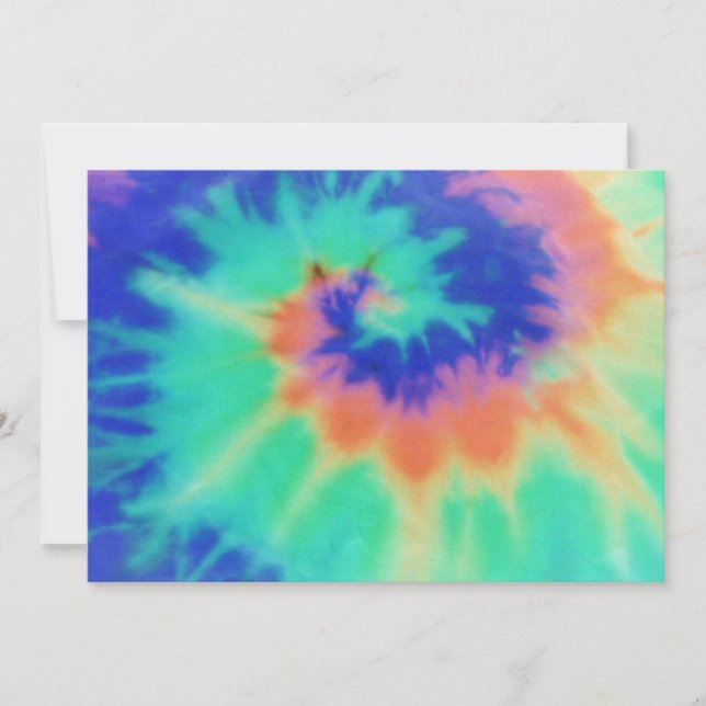 Design för Inbjudan-Tie färgLook Inbjudningar (Framsida)