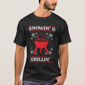 Design för Julgrillar Kött Bbq Steak Brisket T Shirt
