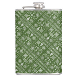 Design för jullägget Älskare Kor Mönster Fickplunta