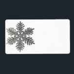 Design för julstjärnorna Helgdag Fraktsedel<br><div class="desc">Julstjärndesign i Helgdag Snowflake Star. Anpassa med text,  färg eller ett foto. Minska eller öka storleka. Lägg till färg i den vita bakgrunden genom att markera Redigera och Bakgrund. Välj blått,  gult,  rosa,  lila,  rött,  grönt,  orange,  brun eller svart.</div>