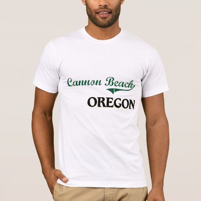Design för kanonstrandOregon klassiker T-shirt (Framsida)