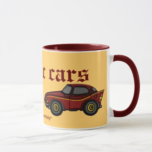 Design för klassikerbilmugg mugg (Höger)