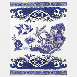 Design för klassikerblåttpil fleecefilt