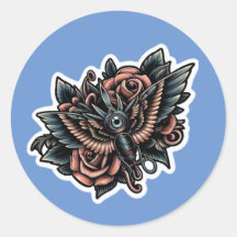 design för klistermärke