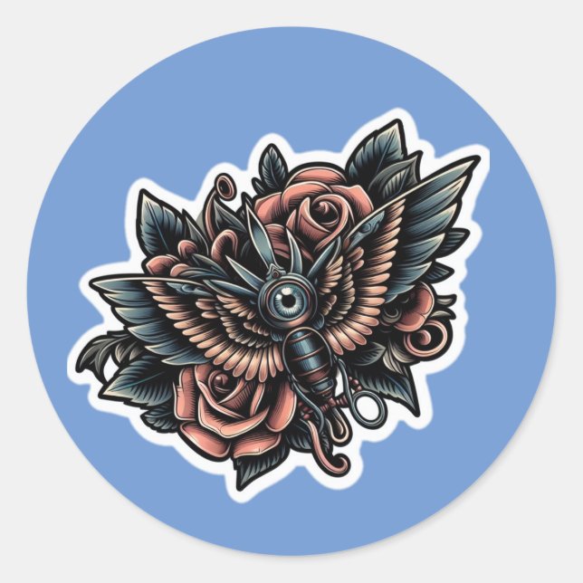 design för klistermärke (Framsida)