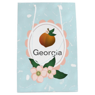 Design för konst för Georgia persikafrukt
