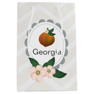 Design för konst för Georgia persikafrukt