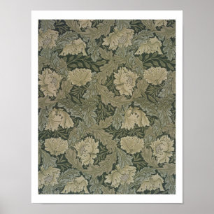 Design for "Lea" tapet, 1885 Poster