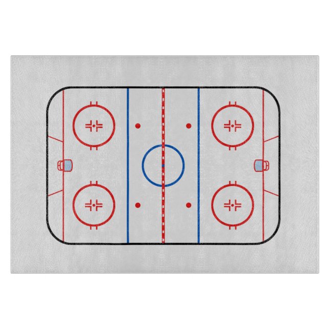 Design för lek för hockey för isisbanadiagram (Framsidan)