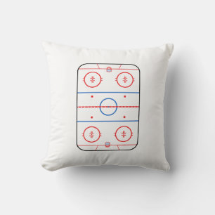 Design för lek för hockey för isisbanadiagram kudde