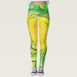 Design för Lemon-Tornadot Leggings
