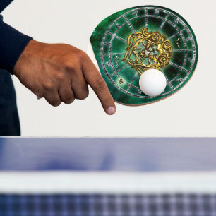 Design för Leo Zodiacastrologi Pingisracket