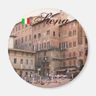 Design för magnet för Siena italiencoola
