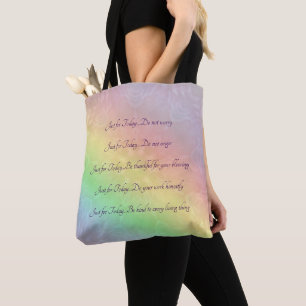 Design för Mandala för Reiki principregnbåge Tygkasse