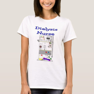 Design för maskin för Dialysissjuksköterska T Shirt