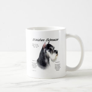 Design för miniatyrSchnauzerhistoria Kaffemugg