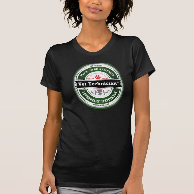 Design för natt för VetTechfredag Tee Shirt (Framsida)