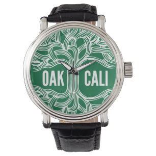 Design för Oakland Kalifornien Oakklocka Armbandsur