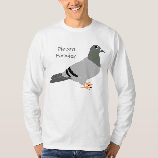 Design för personligduvaFancier Tee (Framsida)