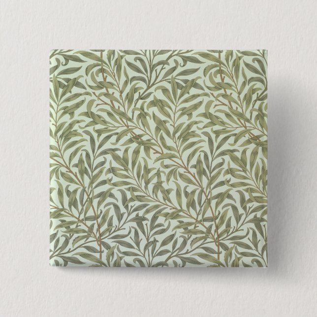 Design "för pillövruska" tapet, 1887 knapp (Framsida)