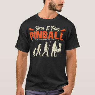 Design för Pinball Game Pinball Player  T Shirt