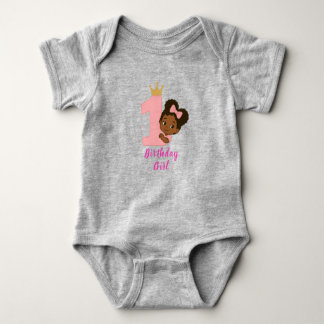 Design för Pink Princess 1-årsdag T Shirt