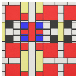 Design för plasticism för Mondrian stil neo Tyg