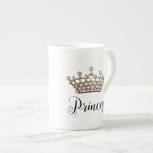 Design "för Princess" Tiara Benporslin Mugg