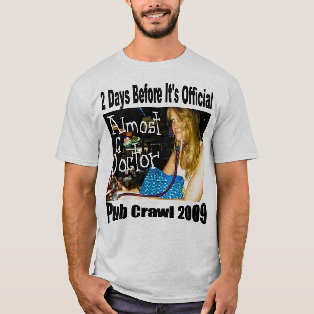 design för pubkrypandetshirt tee (Framsida)