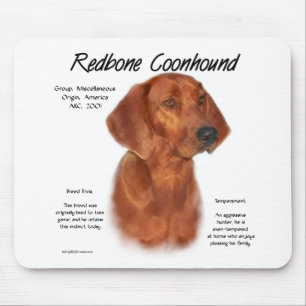 Design för Redbone Coonhoundhistoria Musmatta