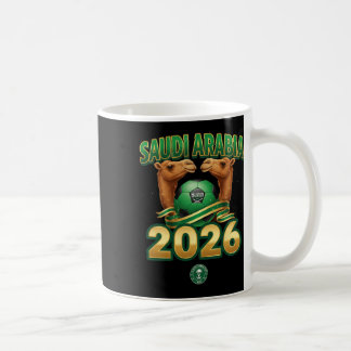 Design för Saudiarabiens fotbollslag 2026 Kaffemugg