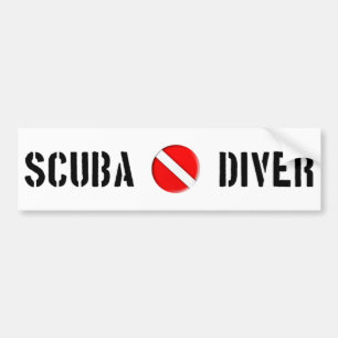 Design för Scubadykarecoola! Bildekal
