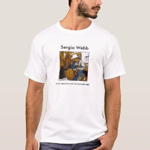 Design för Sergio Webb gitarrT-tröja Tee