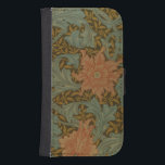 Design "för singelStem" tapet Galaxy S4 Plånboksfodral<br><div class="desc">Design | för singelStem tapet vid William Morris | konstläge: Privat samling | som den engelska konstnären | avbildar samlingen,  numrerar: BAL27875</div>
