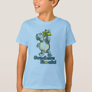 design för sköldpadda "för 1st väghyvelsten" t-shirt