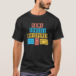 Design för spelkonsolvisare t shirt