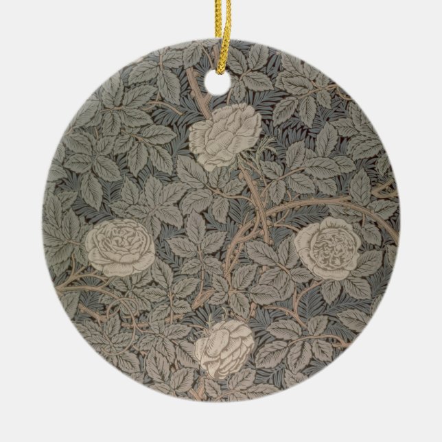Design för tapet "Rose-90" Julgransprydnad Keramik (Framsidan)