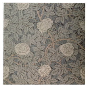 Design för tapet "Rose-90" Kakelplatta