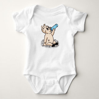 Design för Tecknad av utspädda små grisar Tee Shirt
