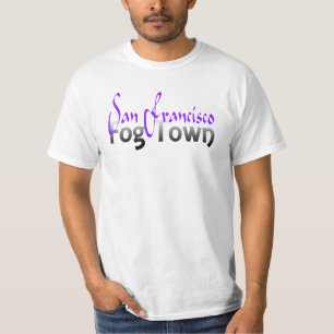 Design för Town för San Francisco Fran T-shirt