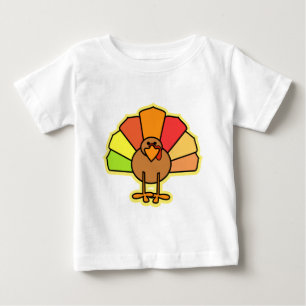 Design för Turkiet gullig tecknadthanksgiving Tröja